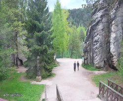 Vstup do skal, Pískovna