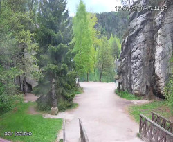 Vstup do skal, Pískovna