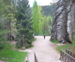 Vstup do skal, Pískovna
