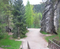 Vstup do skal, Pískovna