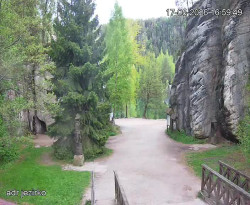 Vstup do skal, Pískovna
