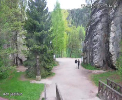 Vstup do skal, Pískovna