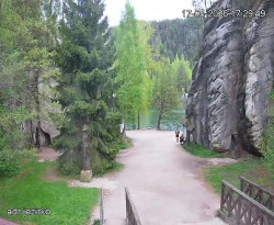 Vstup do skal, Pískovna