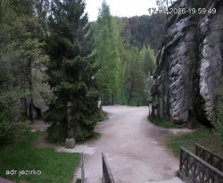 Vstup do skal, Pískovna