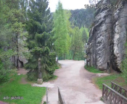 Vstup do skal, Pískovna