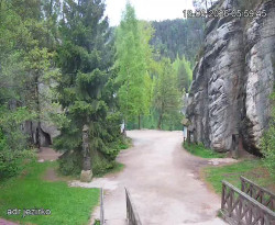 Vstup do skal, Pískovna