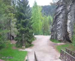 Vstup do skal, Pískovna