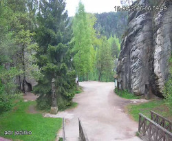 Vstup do skal, Pískovna