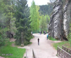 Vstup do skal, Pískovna