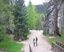 Vstup do skal, Pískovna