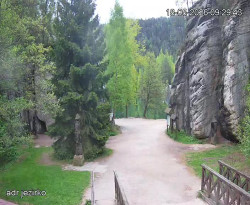 Vstup do skal, Pískovna