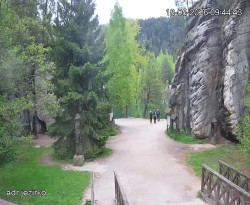 Vstup do skal, Pískovna