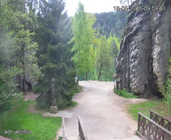 Vstup do skal, Pískovna