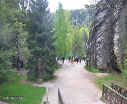 Vstup do skal, Pískovna