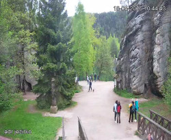 Vstup do skal, Pískovna