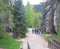 Vstup do skal, Pískovna