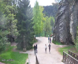 Vstup do skal, Pískovna