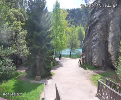 Vstup do skal, Pískovna