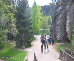 Vstup do skal, Pískovna