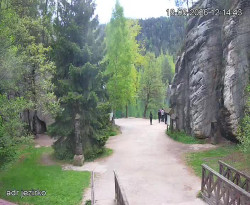 Vstup do skal, Pískovna