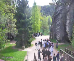 Vstup do skal, Pískovna