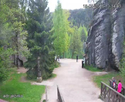 Vstup do skal, Pískovna