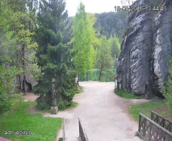Vstup do skal, Pískovna