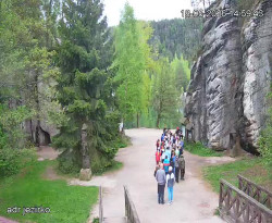Vstup do skal, Pískovna