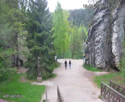 Vstup do skal, Pískovna