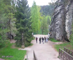 Vstup do skal, Pískovna