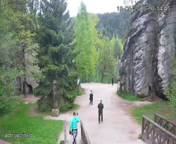 Vstup do skal, Pískovna