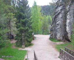 Vstup do skal, Pískovna