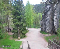 Vstup do skal, Pískovna