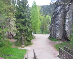 Vstup do skal, Pískovna
