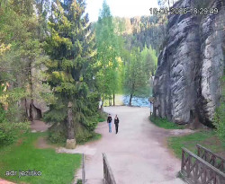 Vstup do skal, Pískovna