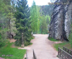Vstup do skal, Pískovna