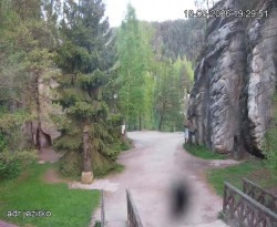 Vstup do skal, Pískovna