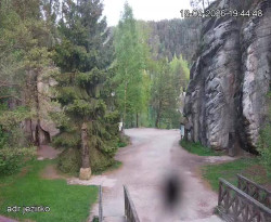 Vstup do skal, Pískovna