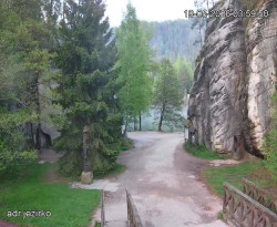 Vstup do skal, Pískovna