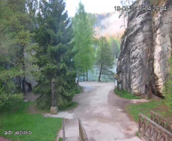 Vstup do skal, Pískovna
