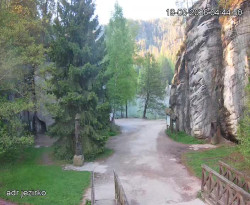 Vstup do skal, Pískovna