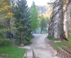 Vstup do skal, Pískovna