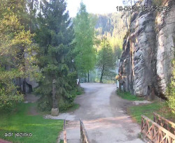 Vstup do skal, Pískovna