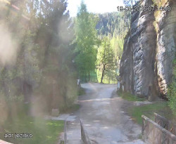 Vstup do skal, Pískovna