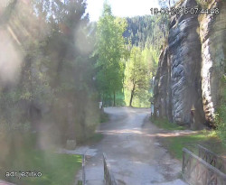 Vstup do skal, Pískovna