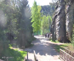 Vstup do skal, Pískovna