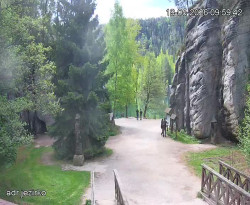 Vstup do skal, Pískovna
