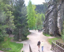 Vstup do skal, Pískovna