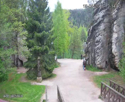 Vstup do skal, Pískovna