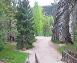 Vstup do skal, Pískovna